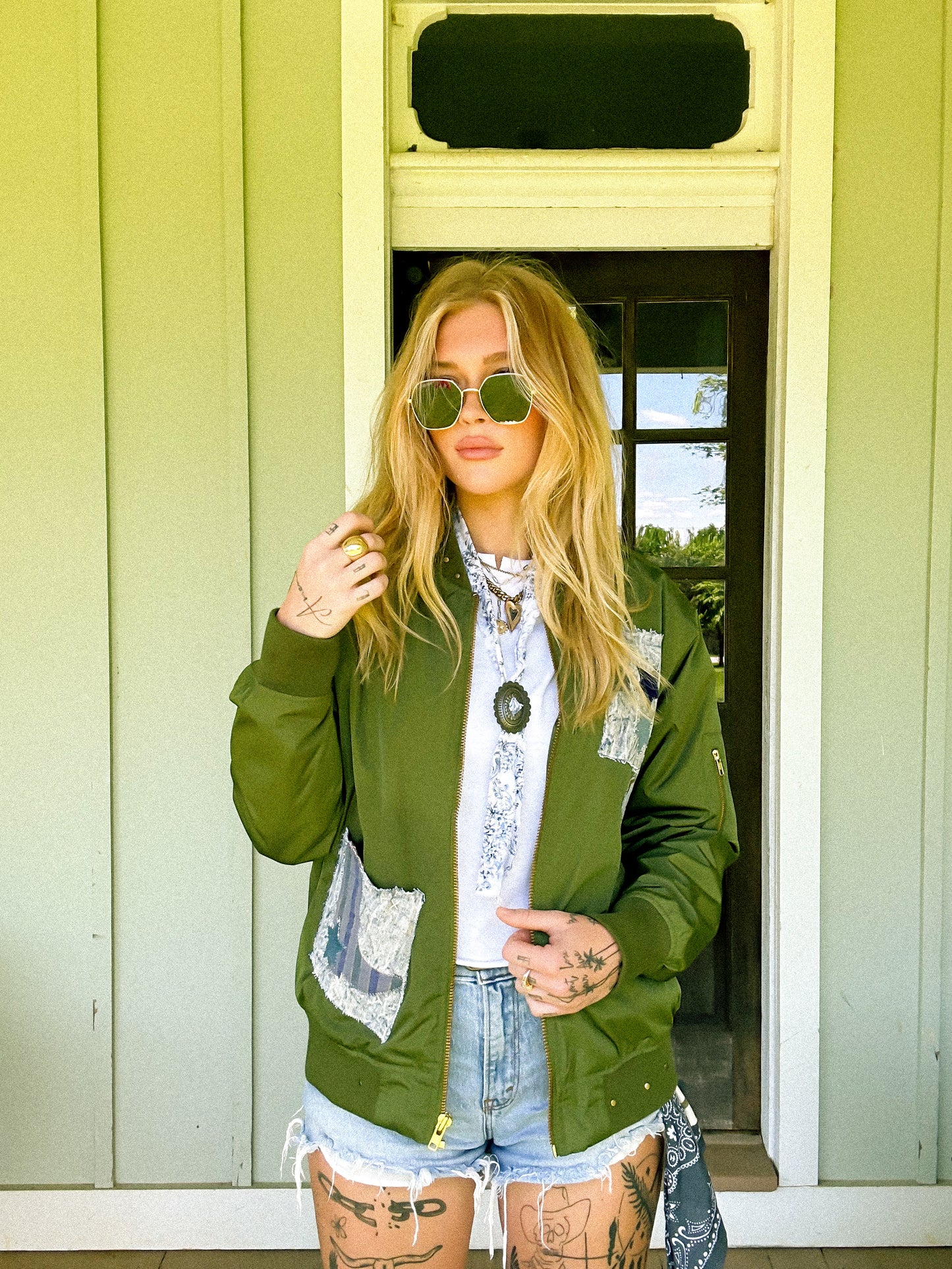 ‘Rodeo’ reworked jacket x Lost Lillies (M)