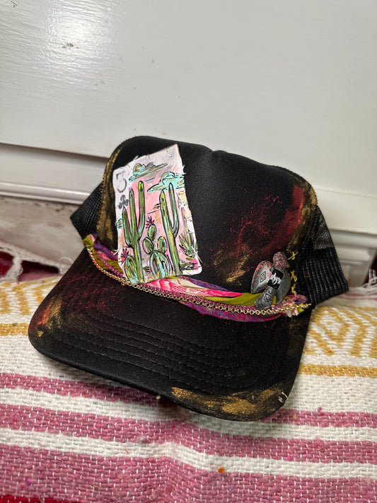 Cactus Card Trucker